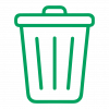 Icon of a Disposal Bin